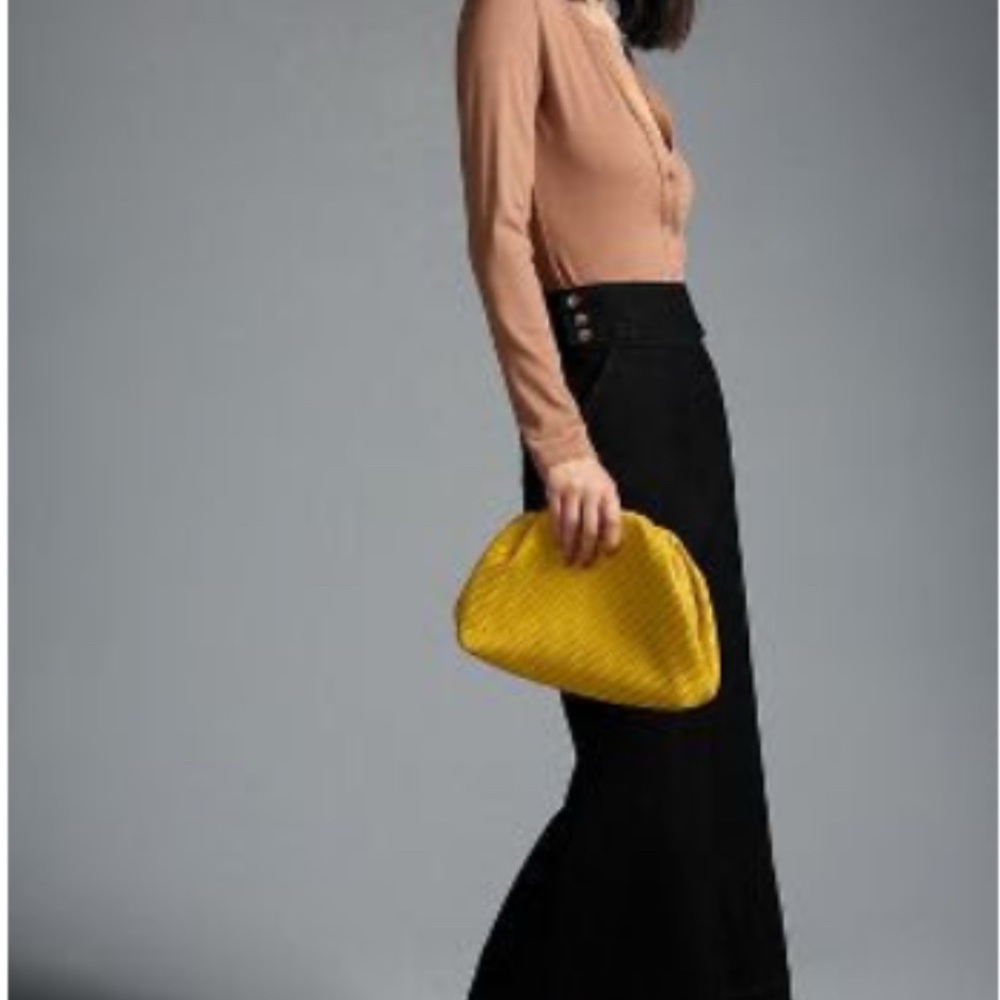 Anthropologie Black Maxi Skirt